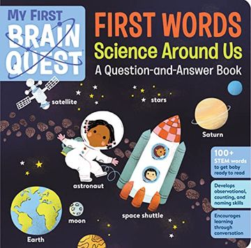 portada My First Brain Quest First Words: Science Around us: A Question-And-Answer Book (in English)
