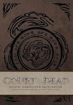 portada Court of the Dead Hardcover Blank Sketchbook