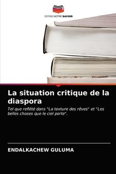 portada La situation critique de la diaspora (en Francés)