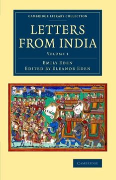 portada Letters From India: Volume 1 (Cambridge Library Collection - Travel and Exploration in Asia) 