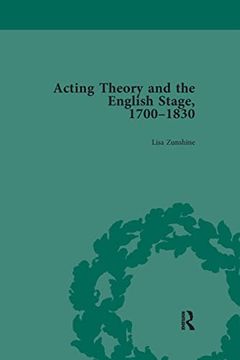 portada Acting Theory and the English Stage, 1700-1830 Volume 2 (in English)