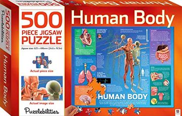 portada Human Body 500-Piece Jigsaw Puzzle (Puzzlebilities) (en Inglés)
