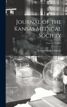 portada Journal of the Kansas Medical Society; 54: no.1-12 (1953) (en Inglés)
