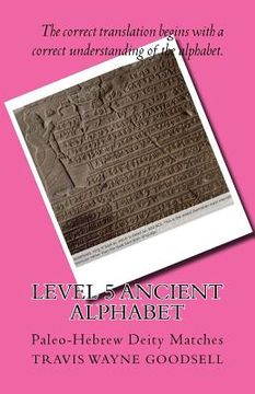 portada Level 5 Ancient Alphabet: Paleo-Hebrew Deity Matches (en Inglés)