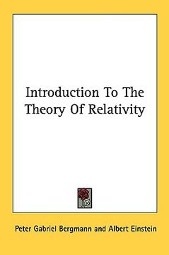 portada introduction to the theory of relativity (en Inglés)