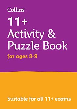 portada 11+ Activity and Puzzle Book for Ages 8-9: For the Cem and Gl Tests (en Inglés)