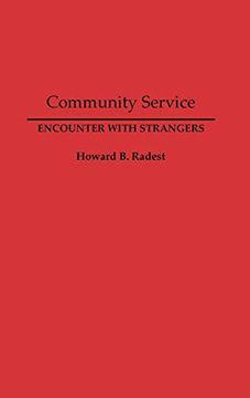 portada Community Service: Encounter With Strangers (en Inglés)