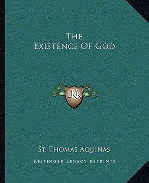 portada the existence of god (en Inglés)