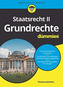 portada Staatsrecht ii: Grundrechte für Dummies (en Alemán)
