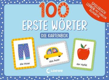 portada 100 Erste Wörter - die Kartenbox (en Alemán)
