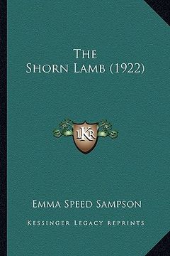 portada the shorn lamb (1922) (in English)
