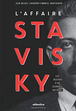 portada L'Affaire Stavisky: Les Dessous D'Un Scandale National (in French)