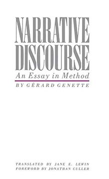 portada Narrative Discourse: An Essay in Method 