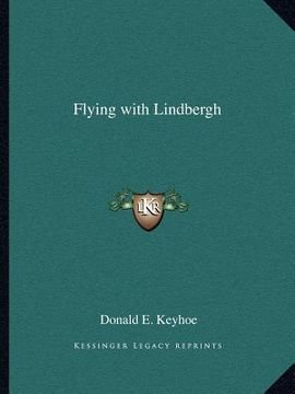 portada flying with lindbergh (en Inglés)