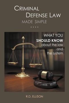 portada criminal defense law made simple (en Inglés)