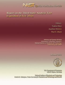 portada Report on the Third Static Analysis Tool Exposition (SATE 2010)