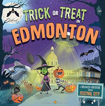 portada Trick or Treat in Edmonton: A Halloween Adventure Through Festival City (in English)