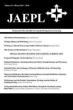 portada JAEPL: The Journal of the Assembly for Expanded Perspectives on Learning (Vol. 23, 2017-2018)