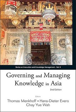 portada Governing and Managing Knowledge in Asia Vol 9 (Series on Innovation and Knowledge Management) (en Inglés)