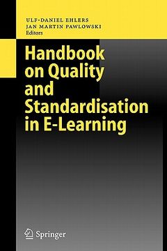 portada handbook on quality and standardisation in e-learning (in English)