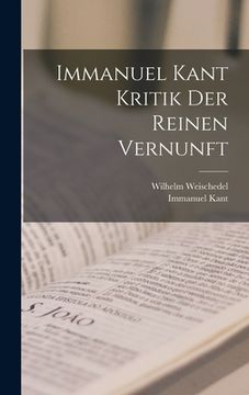 portada Immanuel Kant Kritik der reinen Vernunft (in German)