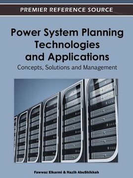 portada power system planning technologies and applications