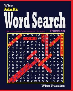 portada Wise Adults Word Search Puzzles (en Inglés)