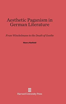 portada Aesthetic Paganism in German Literature (en Inglés)