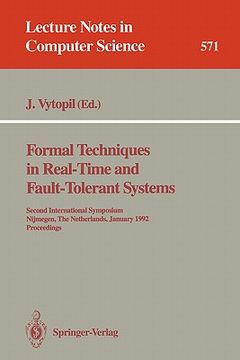 portada formal techniques in real-time and fault-tolerant systems (en Inglés)