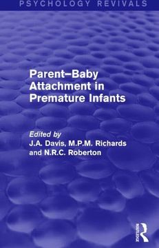 portada Parent-Baby Attachment in Premature Infants (Psychology Revivals)