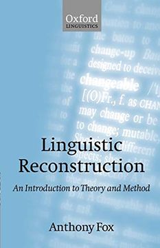 portada Linguistic Reconstruction: An Introduction to Theory and Method (Oxford Textbooks in Linguistics) (in English)