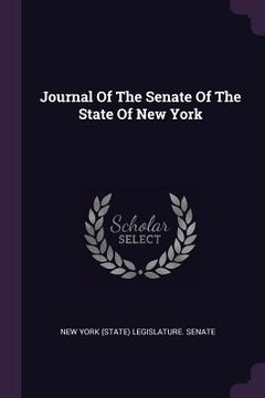 portada Journal Of The Senate Of The State Of New York (en Inglés)