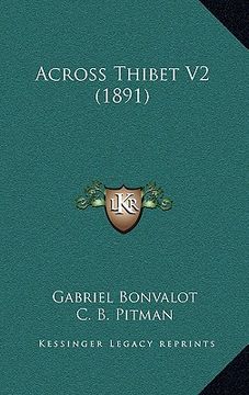 portada across thibet v2 (1891) (en Inglés)
