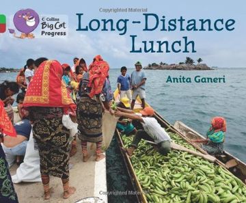 portada Long-Distance Lunch: Band 05 Green/Band 14 Ruby (en Inglés)