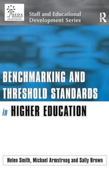 portada Benchmarking and Threshold Standards in Higher Education (Seda Series) (en Inglés)
