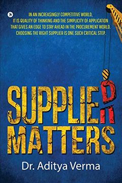 portada Supplier Matters (en Inglés)