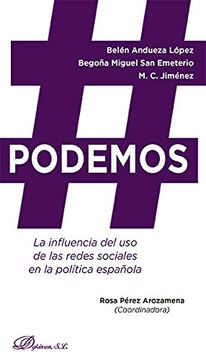 portada #Podemos. La Influencia del uso de las Redes Sociales en la Política Española