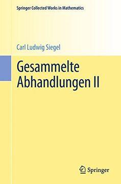 portada Gesammelte Abhandlungen ii (Springer Collected Works in Mathematics) (in English)