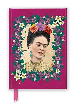 portada Frida Kahlo: Dark Pink (Foiled Journal) (Flame Tree Notebooks) (en Inglés)