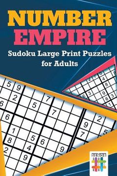 portada Number Empire Sudoku Large Print Puzzles for Adults (in English)