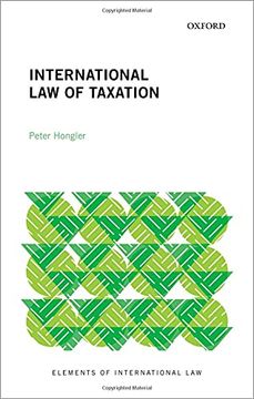 portada International law of Taxation (Elements of International Law) (en Inglés)