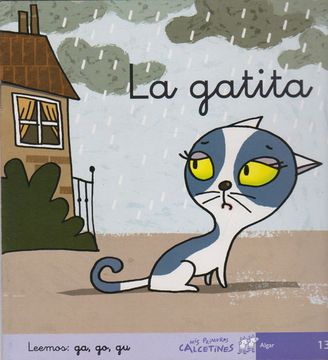 portada Mis Primeros Calcetines 13: La Gatita (Leemos: Ga, go, Gu). Manuscrita