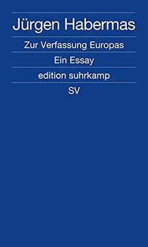 portada Zur Verfassung Europas. Ein Essay. (in German)