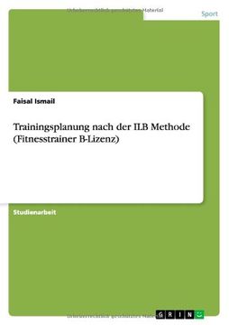 portada Trainingsplanung nach der ILB Methode (Fitnesstrainer B-Lizenz)