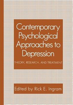 portada Contemporary Psychological Approaches to Depression: Theory, Research, and Treatment