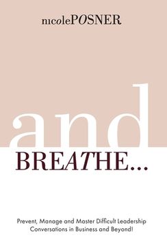 portada And Breathe... (en Inglés)