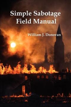 portada simple sabotage field manual (in English)