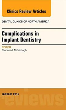portada Complications in Implant Dentistry: An Issue of Dental Clinics of North America