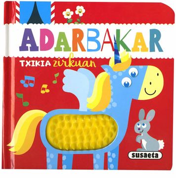 portada Adarbakar Txikia Zirkuan (en Euskera)