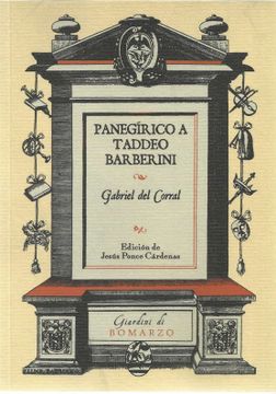 portada Panegirico a Taddeo Barberini